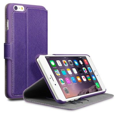 Terrapin Slim Plånboksfodral till Apple iPhone 6(S) Plus - Lila