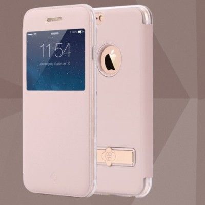 TOTU Pleasure-Starry Series View Fodral till Apple iPhone 6(S) Plus - Beige