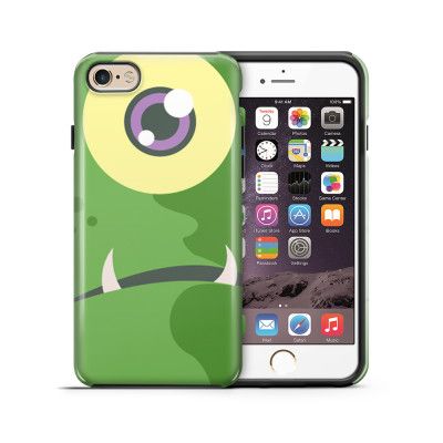Tough mobilskal till Apple iPhone 6(S) Plus - Grönt monster