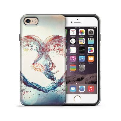 Tough mobilskal till Apple iPhone 6(S) Plus - Hjärta - Vatten