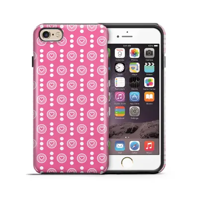 Tough mobilskal till Apple iPhone 6(S) Plus - Hjärtan