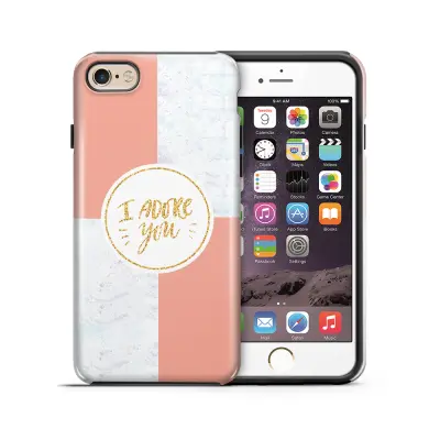 Tough mobilskal till Apple iPhone 6(S) Plus - I adore you