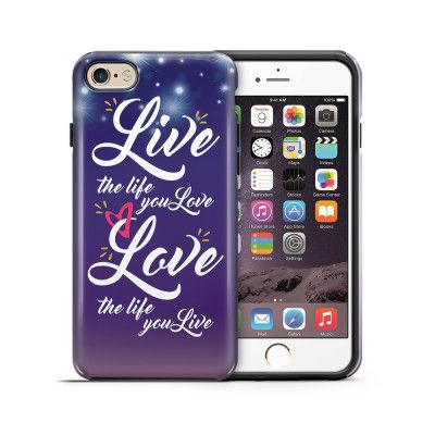 Tough mobilskal till Apple iPhone 6(S) Plus - Live, Love