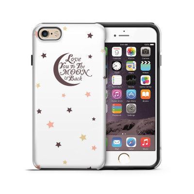 Tough mobilskal till Apple iPhone 6(S) Plus - Love you to the moon and back - Br