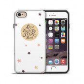 Tough mobilskal till Apple iPhone 6(S) Plus - Love you to the moon and back - Be