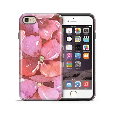 Tough mobilskal till Apple iPhone 6(S) Plus - Målning - Blommor