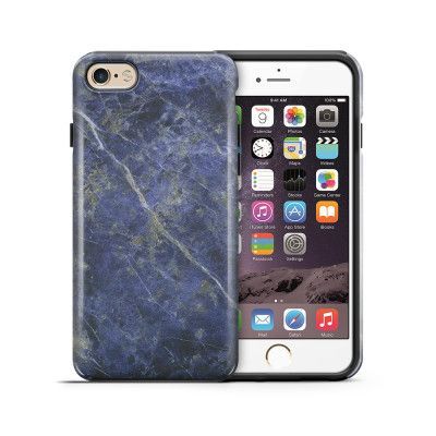 Tough mobilskal till Apple iPhone 6(S) Plus - Marble - Blå