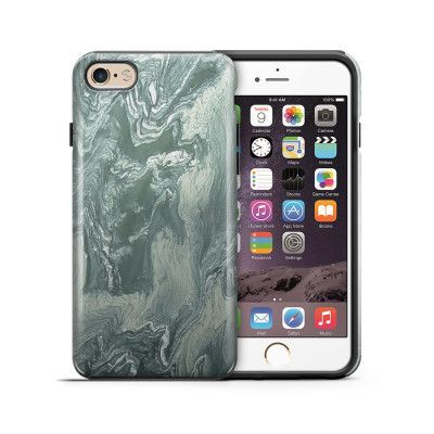 Tough mobilskal till Apple iPhone 6(S) Plus - Marble - Grön