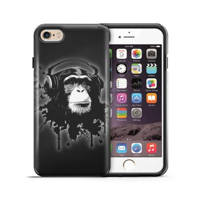 Tough mobilskal till Apple iPhone 6(S) Plus - Monkey Business - Black