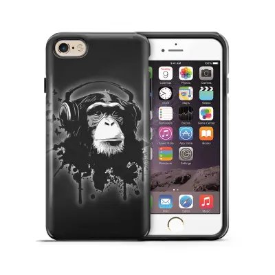 Tough mobilskal till Apple iPhone 6(S) Plus - Monkey Business - Black
