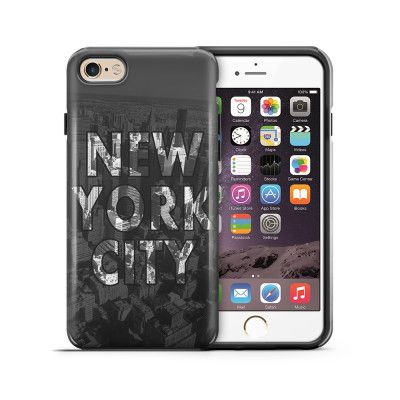 Tough mobilskal till Apple iPhone 6(S) Plus - NYC - Black