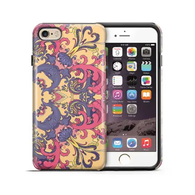 Tough mobilskal till Apple iPhone 6(S) Plus - Orientaliska blommor