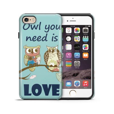 Tough mobilskal till Apple iPhone 6(S) Plus - Owl you need is love