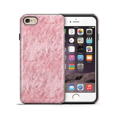 Tough mobilskal till Apple iPhone 6(S) Plus - Pink Fur