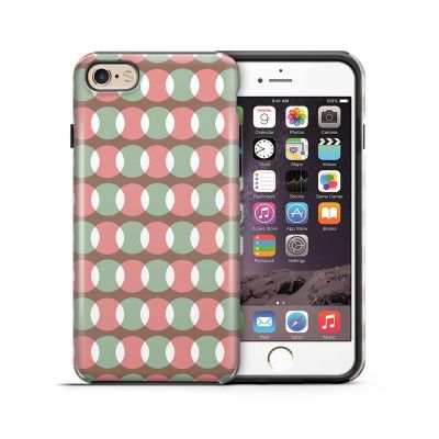 Tough mobilskal till Apple iPhone 6(S) Plus - Polka-mix