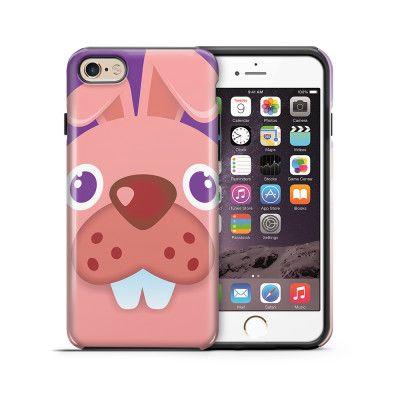 Tough mobilskal till Apple iPhone 6(S) Plus - Rosa kanin