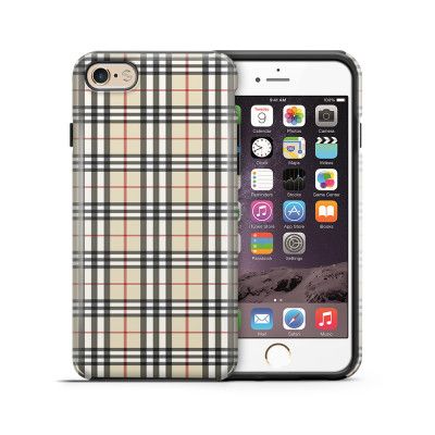 Tough mobilskal till Apple iPhone 6(S) Plus - Rugit - Beige