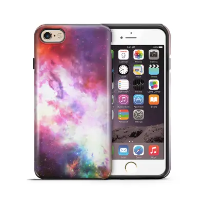 Tough mobilskal till Apple iPhone 6(S) Plus - Rymden - Lila
