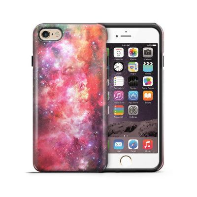 Tough mobilskal till Apple iPhone 6(S) Plus - Rymden - Rosa