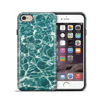 Tough mobilskal till Apple iPhone 6(S) Plus - Skimmrande vatten
