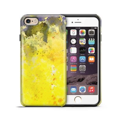 Tough mobilskal till Apple iPhone 6(S) Plus - Vattenfärg - Gul