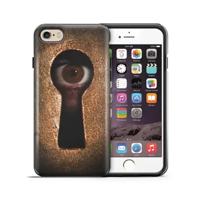 Tough mobilskal till Apple iPhone 6(S) Plus - Who is watching you