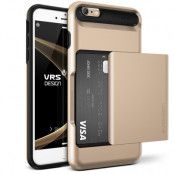 Verus Damda Glide Card Slot Skal till iPhone 6 (S) Plus - Gold