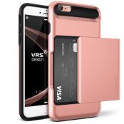 Verus Damda Glide Card Slot Skal till iPhone 6 (S) Plus - Rose Gold