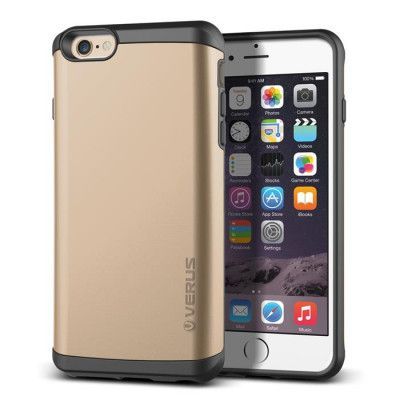 Verus Damda Veil skal med spegel till Apple iPhone 6(S) Plus (Gold)