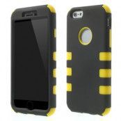 3-in-1 Snap-On Combo Skal till Apple iPhone 6 / 6S (Gul)