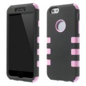 3-in-1 Snap-On Combo Skal till Apple iPhone 6 / 6S  (Rosa)
