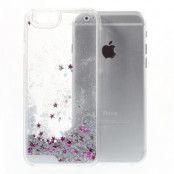 Baksideskal till Apple iPhone 6 / 6S  - Glittery Vit