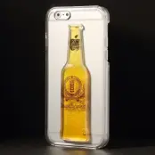 BaksideSkal till Apple iPhone 6 / 6S - Liquid Beer Bottle (Yellow)
