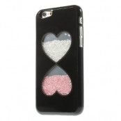 BaksideSkal till Apple iPhone 6 / 6S - Rhinestone Twin Hearts