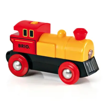 BRIO B / O Lok 33594 - Gul / Rött / Svart