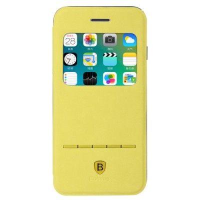 BASEUS Terse Young Series Mobilfodral till Apple iPhone 6 / 6S (Gul)