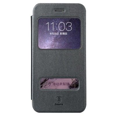 Baseus Two Windows (iPhone 6) - Svart