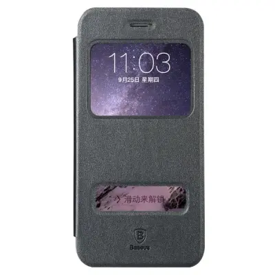 Baseus Two Windows (iPhone 6) - Svart