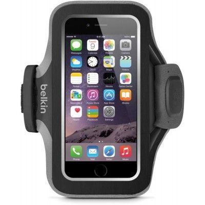 Belkin Slim-Fit Plus Armband (iPhone 6/6S) - Svart