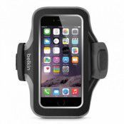 Belkin Slim-Fit Plus Sportsarmband till Apple iPhone 6/6S (Svart)