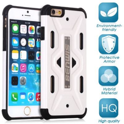 Benwis Cool Armor Skal till Apple iPhone 6 / 6S - Vit