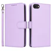 BETOPNICE iPhone 6/6s/7/8/SE Plånboksfodral Konstläder - Lila
