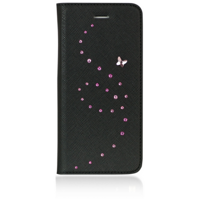 Bling My Thing - Papillon Flip Case (iPhone 6/6S) - Rosa
