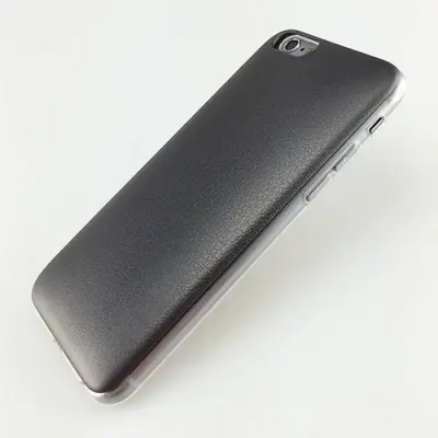 Bubblepack Original Slide Card - 2 i 1 skal iPhone 6 / 6S med kortplats - Grå