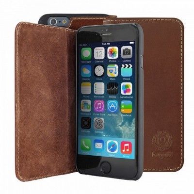 Bugatti - BookCover Oslo (iPhone 6/6S) - Brun