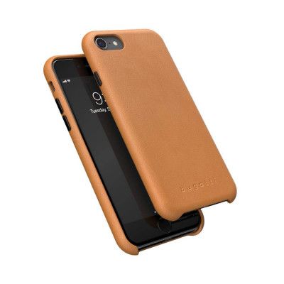 Bugatti Porto Skal till IPhone 6/6s/7/8/SE 2020 cognac