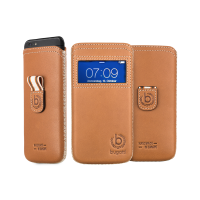 BUGATTI Watch pouch till Apple iPhone 6 / 6S - Brun