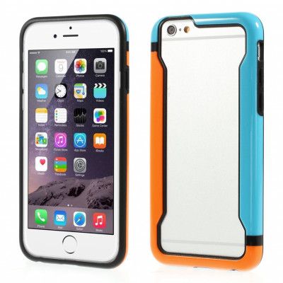 Bumper skal till Apple iPhone 6 / 6S  - Blå/Orange