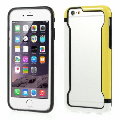Bumper skal till Apple iPhone 6 / 6S  - Gul/Vit