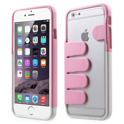 Bumper skal till Apple iPhone 6 / 6S  - Rosa Fingrar